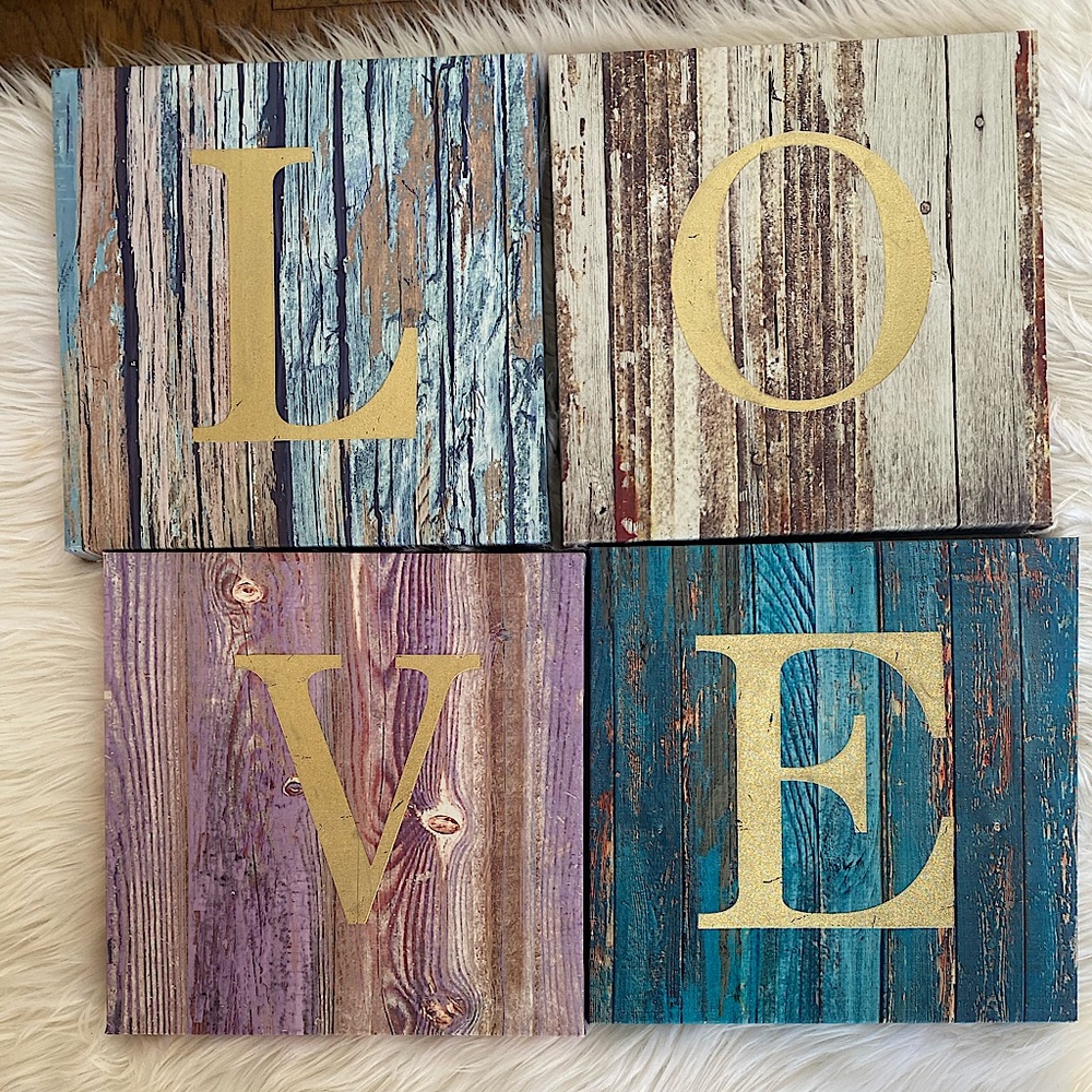 LOVE decoration for living room or rooms